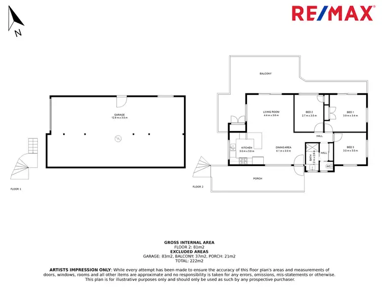 Floorplan of Homely house listing, 7 Rendille Lane, Coes Creek QLD 4560