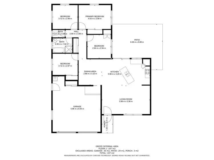Floorplan of Homely house listing, 22 Lyden Court, Gympie QLD 4570