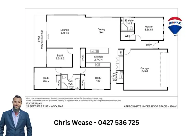 Floorplan of Homely house listing, 29 Settlers Rise, Woolmar QLD 4515