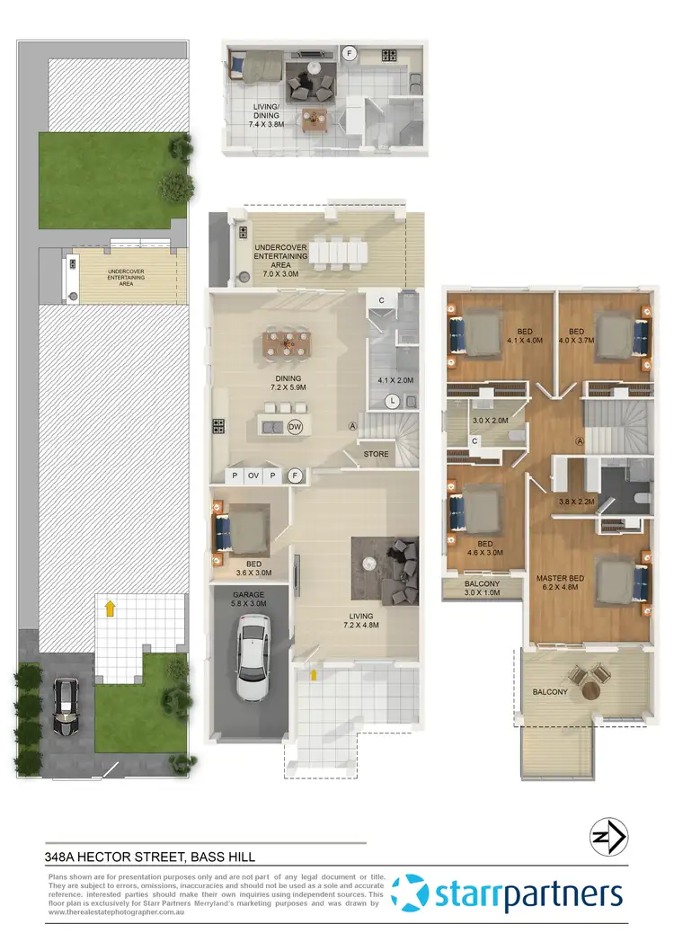 Floorplan of Homely house listing, 348a Hector Street, Bass Hill NSW 2197