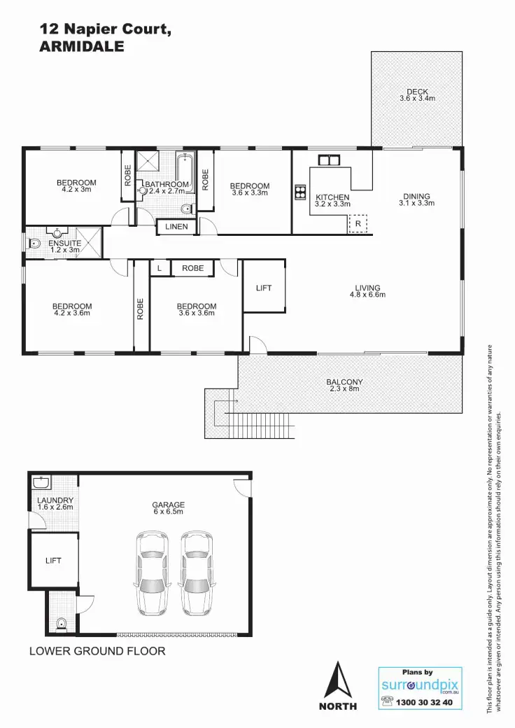 Floorplan of Homely house listing, 12. Napier Court, Armidale NSW 2350