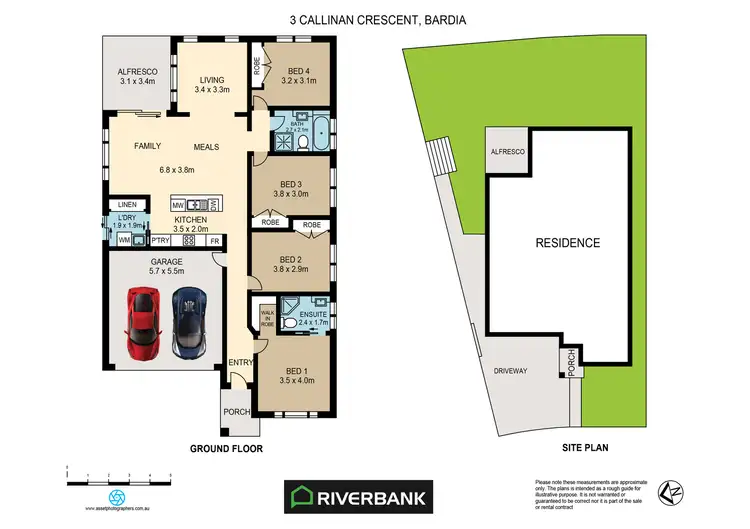 Floorplan of Homely house listing, 3 Callinan Crescent, Bardia NSW 2565