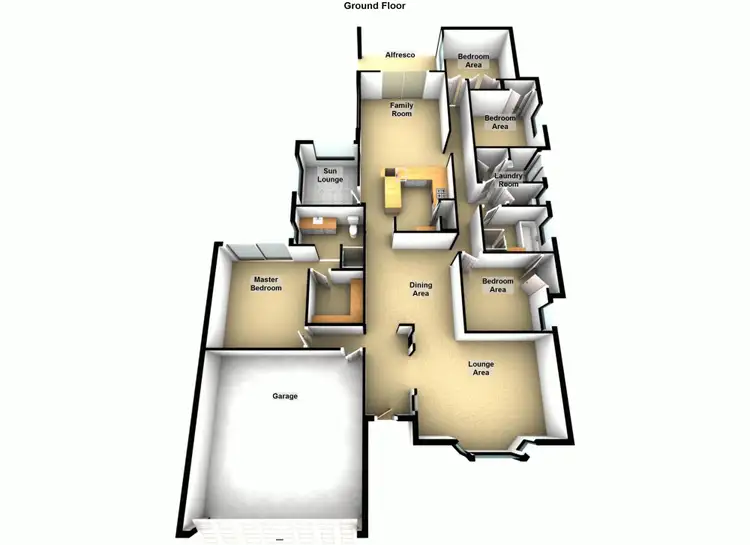 Floorplan of Homely house listing, 13 Muscovy Place, Forest Lake QLD 4078