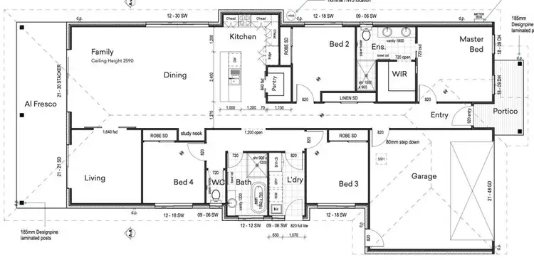 Floorplan of Homely house listing, 59 Sudbury Drive, Pimpama QLD 4209