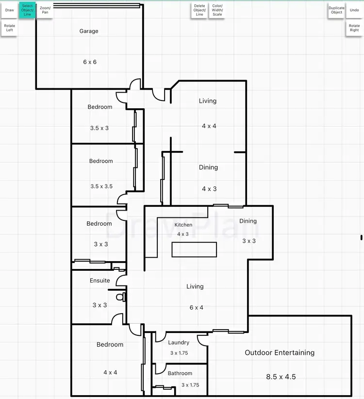 Floorplan of Homely house listing, 12 Victoria Plains Road, Victoria Plains QLD 4751