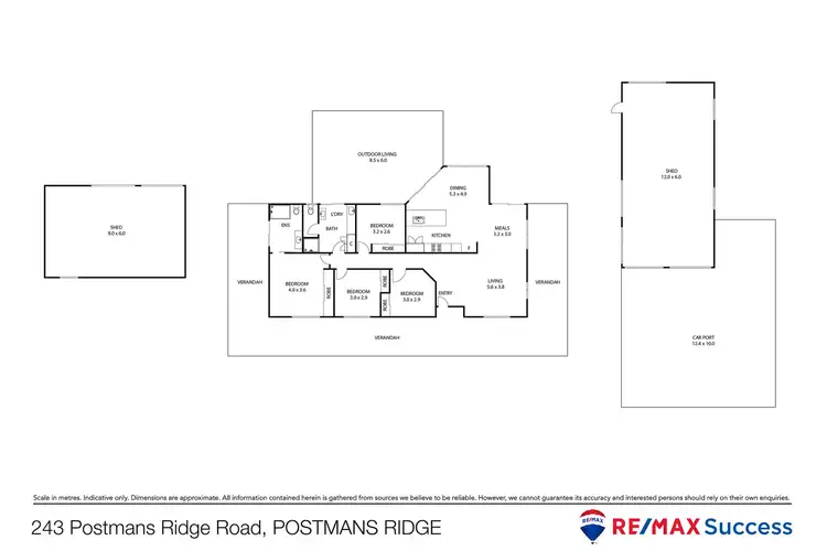 Floorplan of Homely rural property listing, 243 Postmans Ridge Road, Postmans Ridge QLD 4352