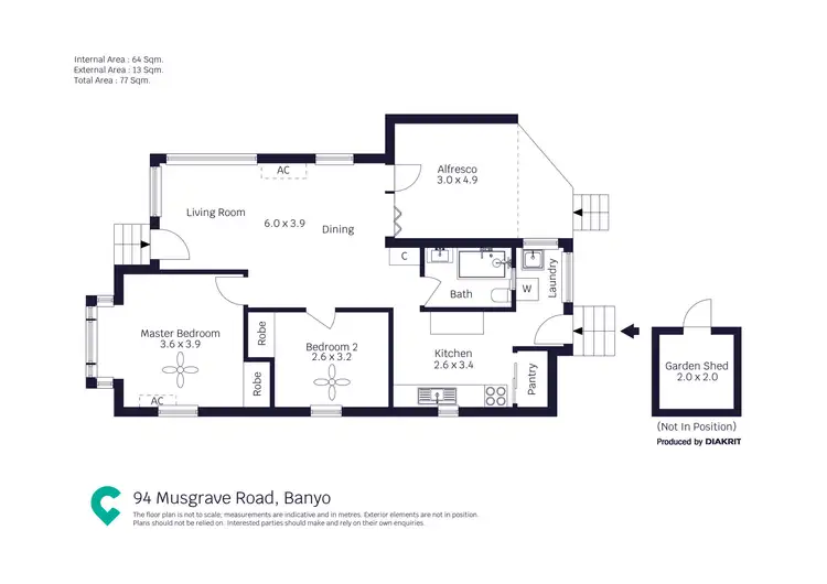Floorplan of Homely house listing, 94 Musgrave Road, Banyo QLD 4014