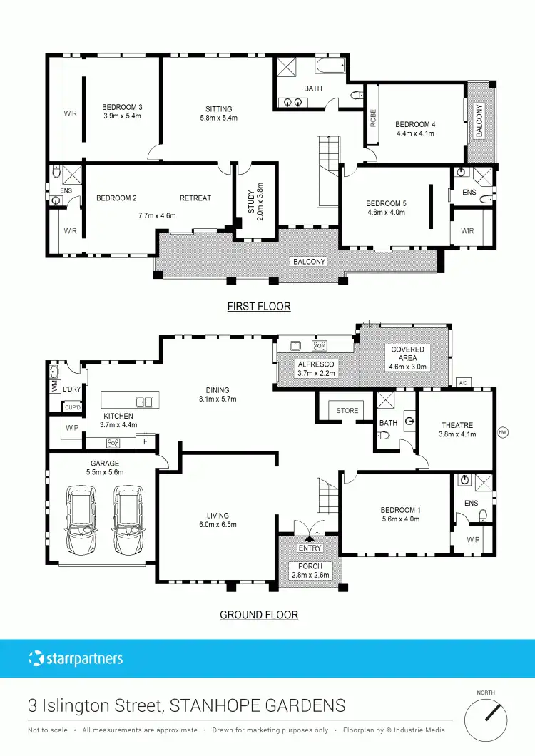 Floorplan of Homely house listing, 3 Islington Road, Stanhope Gardens NSW 2768