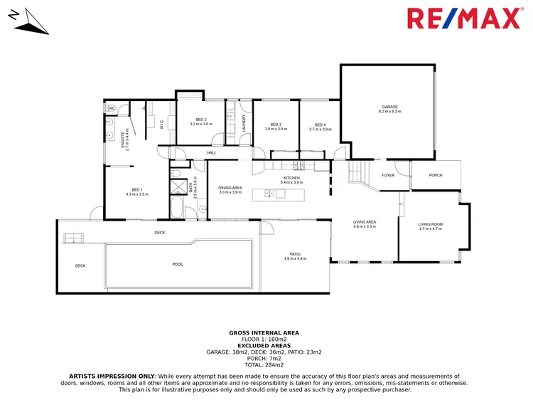 Floorplan of Homely house listing, 32 Crestview Drive, Peregian Springs QLD 4573
