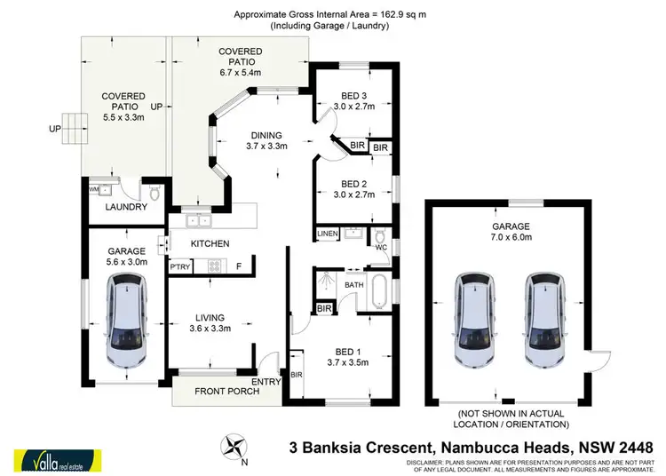 Floorplan of Homely house listing, 3 BANKSIA CRESCENT, Nambucca Heads NSW 2448