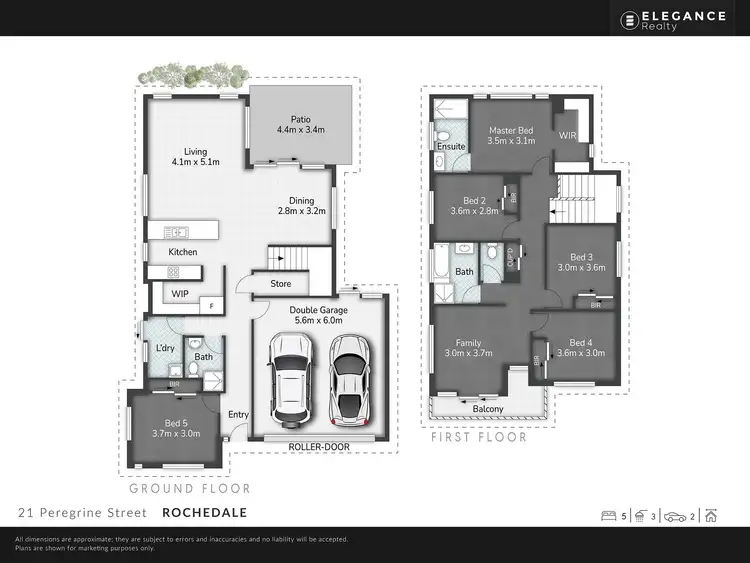Floorplan of Homely house listing, 21 Peregrine Street, Rochedale QLD 4123