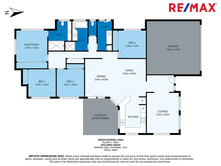 Floorplan of Homely house listing, 14 Red Jacket Court, Palmwoods QLD 4555