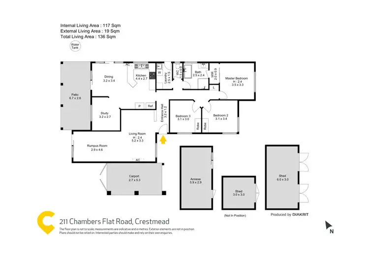 Floorplan of Homely house listing, 211 Chambers Flat Road, Crestmead QLD 4132