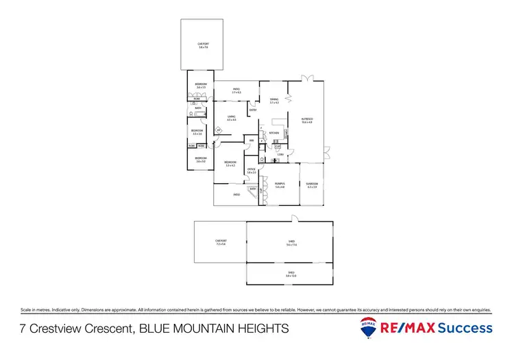 Floorplan of Homely rural property listing, 7 Crestview Crescent, Blue Mountain Heights QLD 4350