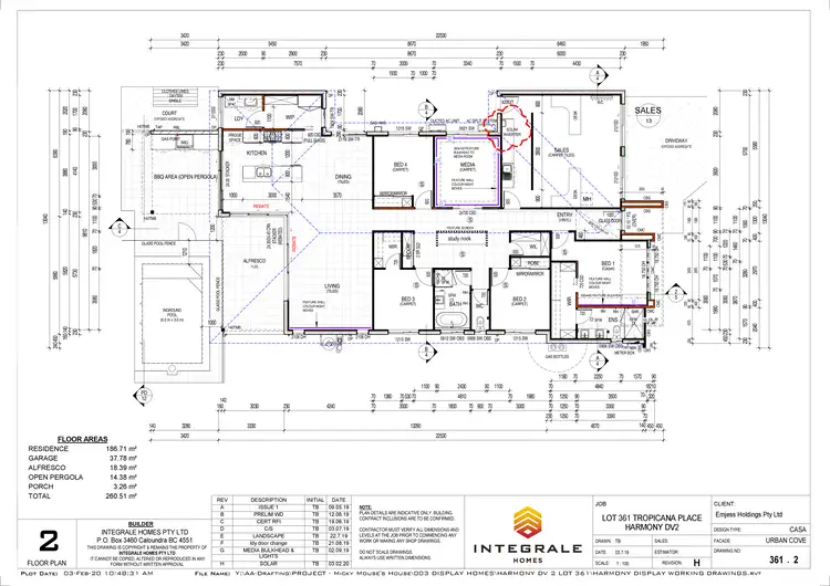 Floorplan of Homely house listing, 10 Tropicana Place, Palmview QLD 4553
