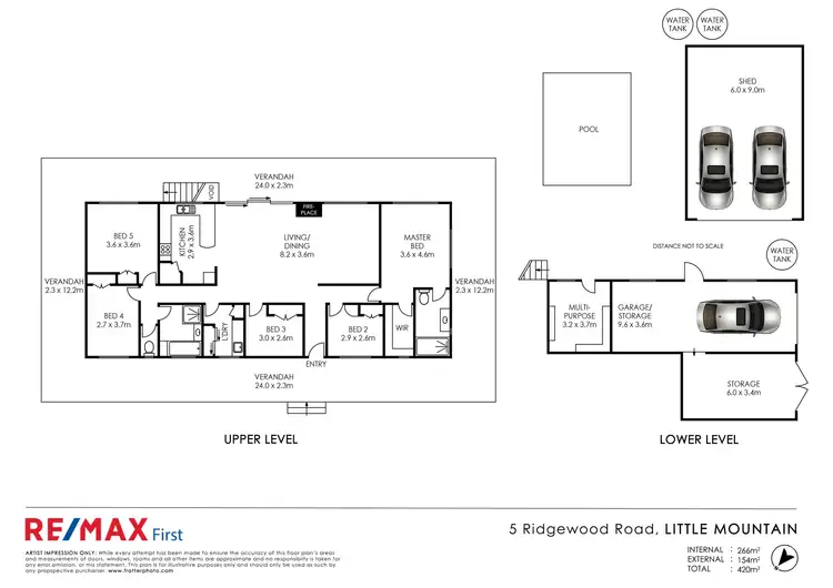 Floorplan of Homely house listing, 5 Ridgewood Road, Little Mountain QLD 4551