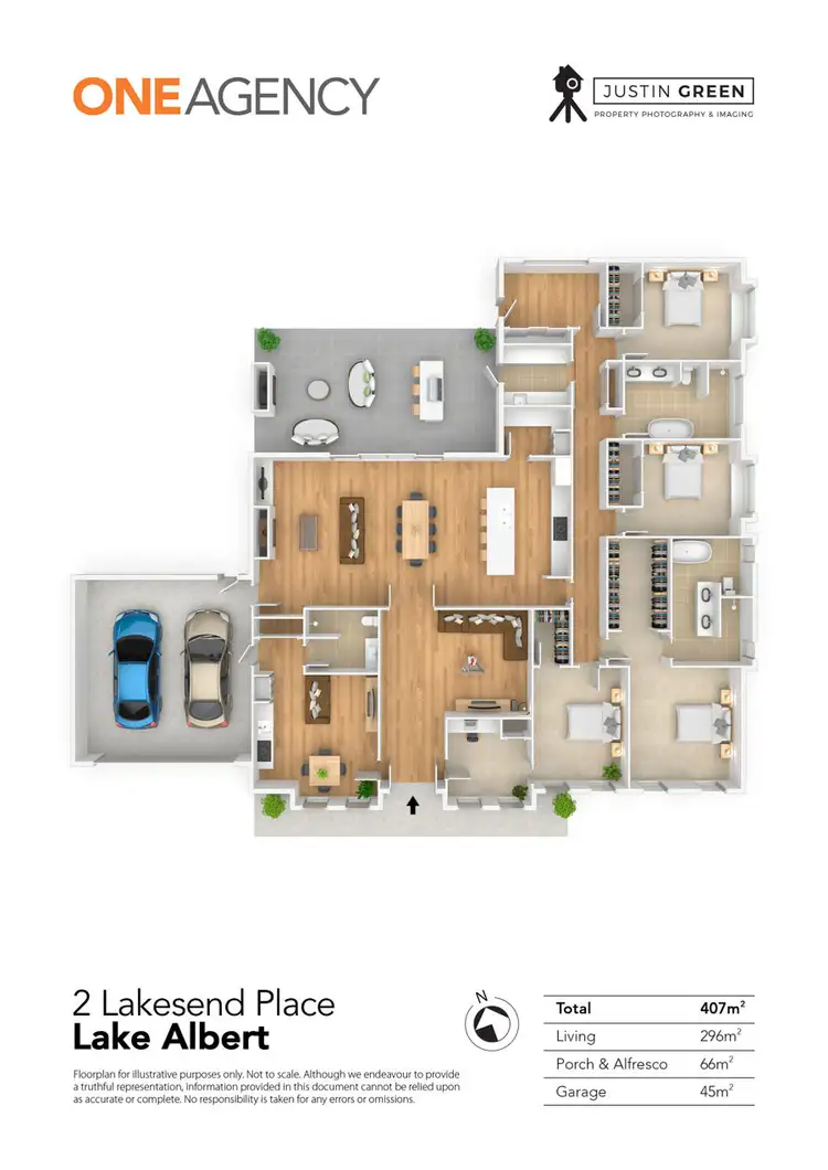 Floorplan of Homely house listing, 2 LAKESEND PLACE, Lake Albert NSW 2650