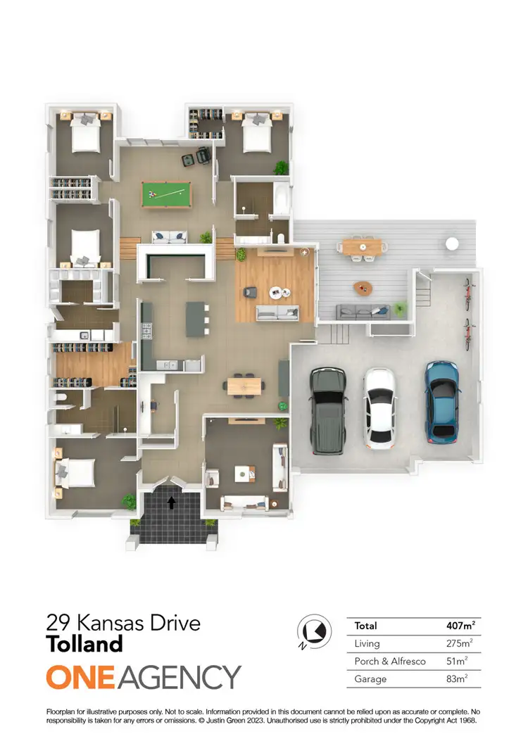 Floorplan of Homely house listing, 29 KANSAS DRIVE, Tolland NSW 2650