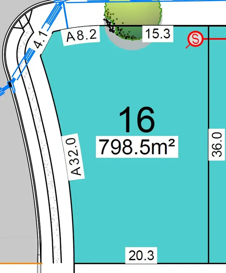 Floorplan of Homely land listing, 2 Tiger Quoll Drive, Lake Cathie NSW 2445