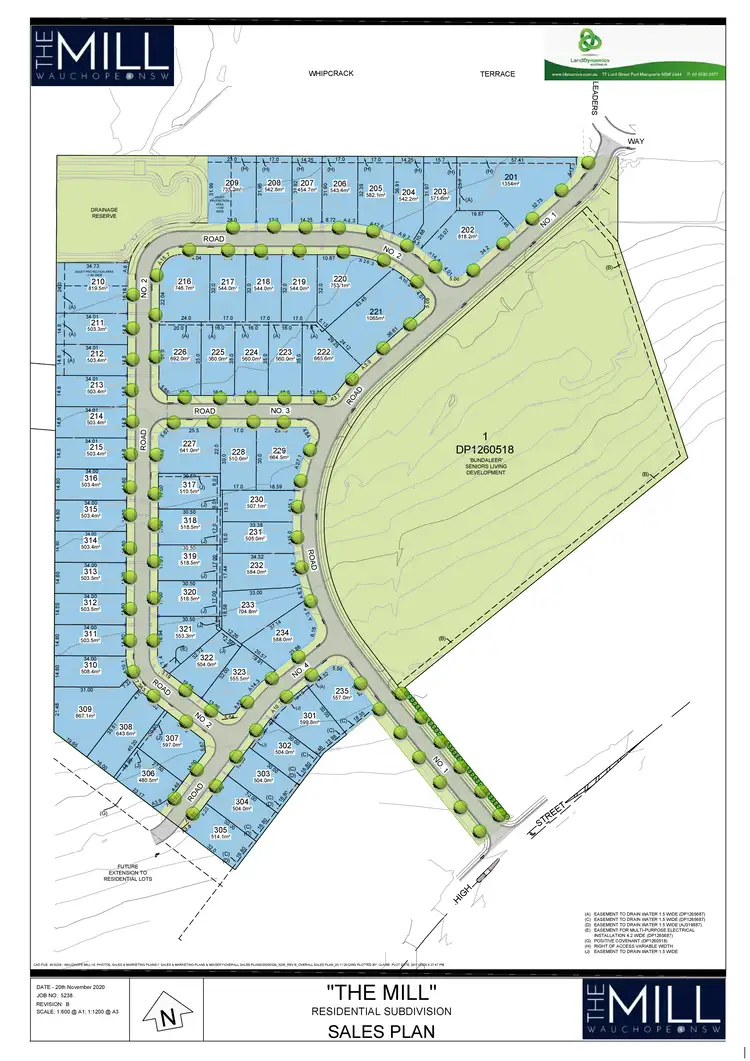 Floorplan of Homely land listing, Lot 319 The Mill Estate, Wauchope NSW 2446
