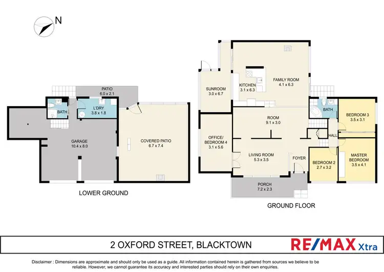 Floorplan of Homely house listing, 2 Oxford Street, Blacktown NSW 2148