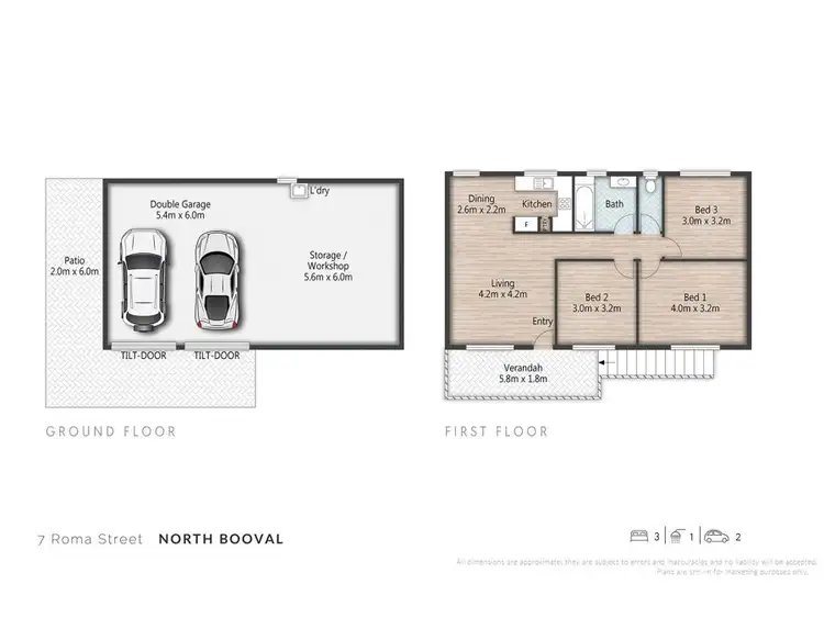 Floorplan of Homely house listing, 7 Roma Street, North Booval QLD 4304