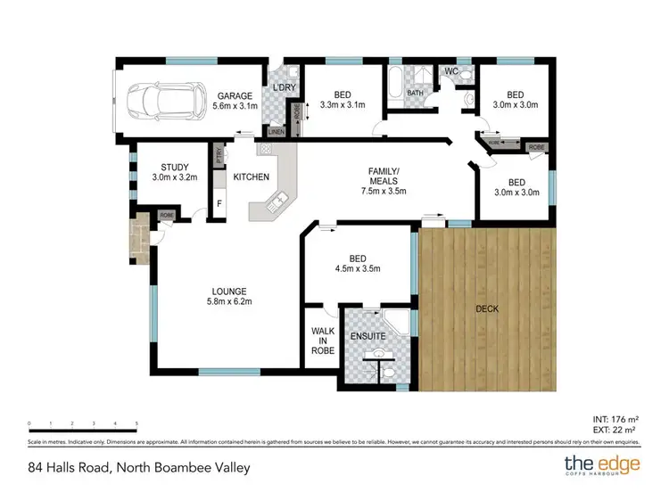 Floorplan of Homely house listing, 84 Halls Road, North Boambee Valley NSW 2450
