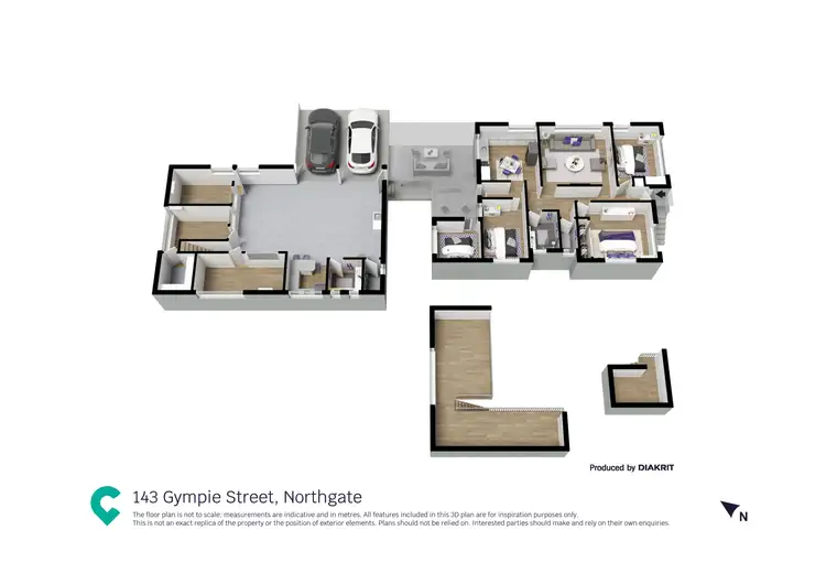 Floorplan of Homely house listing, 143 Gympie Street, Northgate QLD 4013