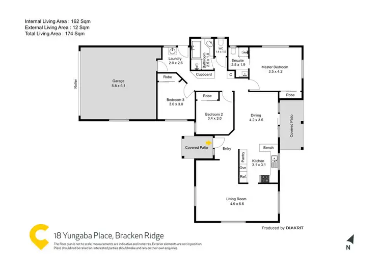 Floorplan of Homely house listing, 18 Yungaba Place, Bracken Ridge QLD 4017