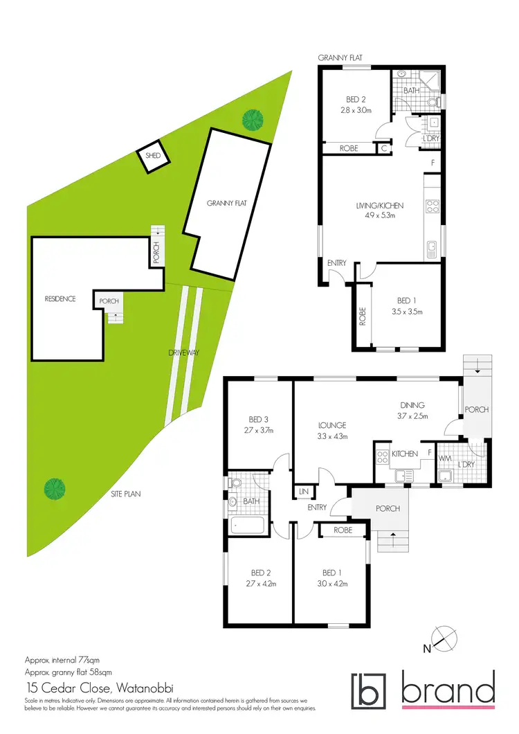 Floorplan of Homely house listing, 15 Cedar Close, Watanobbi NSW 2259