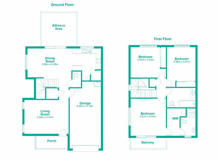 Floorplan of Homely townhouse listing, 3/48 Bundara Street, Morningside QLD 4170