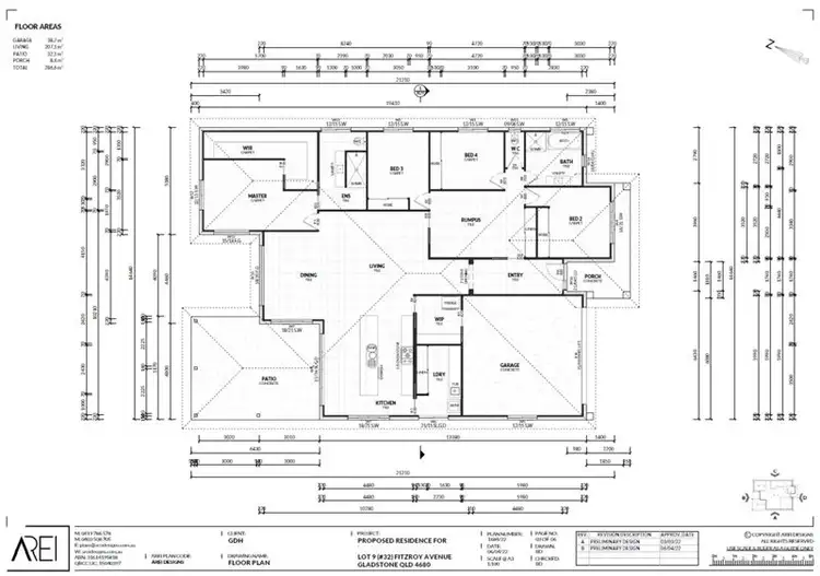 Floorplan of Homely house listing, 32 Fitzroy Avenue, Clinton QLD 4680