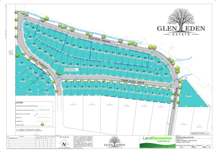 Floorplan of Homely land listing, 44 Platypus Parade, Lake Cathie NSW 2445