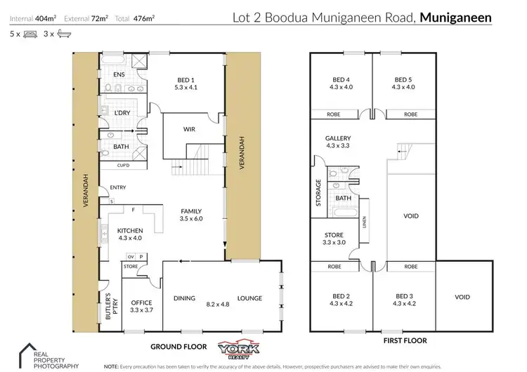 Floorplan of Homely rural property listing, 125 Boodua Munginganeen Road, Boodua QLD 4401