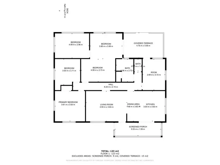 Floorplan of Homely house listing, 7 Domans Road, Kanigan QLD 4570