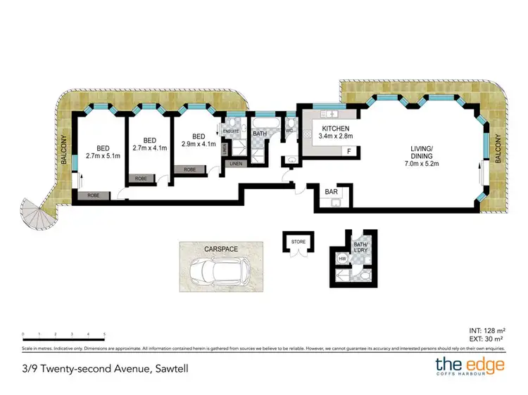 Floorplan of Homely house listing, 3/9 Twenty Second Ave, Sawtell NSW 2452