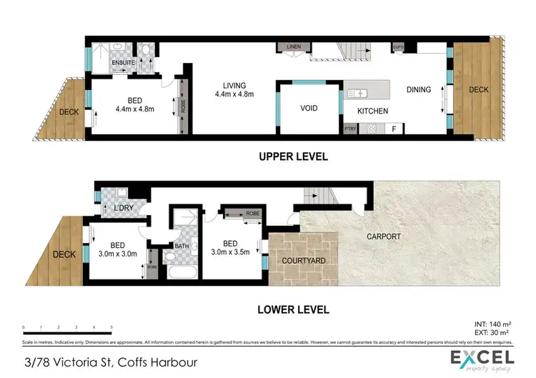 Floorplan of Homely villa listing, 3/78 Victoria Street, Coffs Harbour NSW 2450