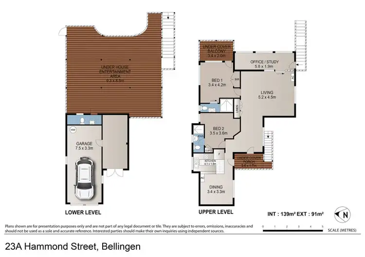 Floorplan of Homely house listing, 23A Hammond Street, Bellingen NSW 2454