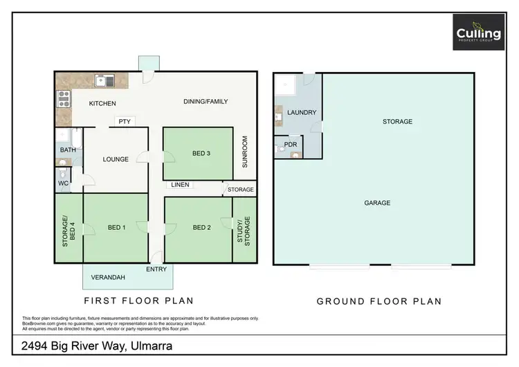 Floorplan of Homely house listing, 2494 Big River Way, Ulmarra NSW 2462