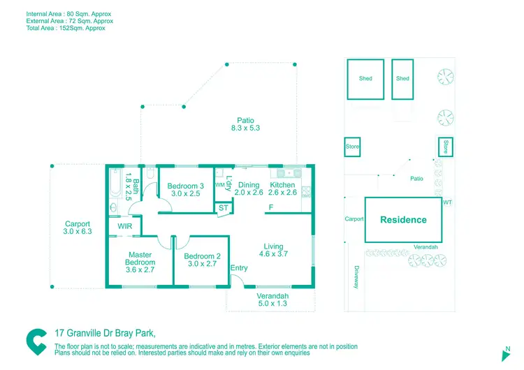 Floorplan of Homely house listing, 17 Granville Drive, Bray Park QLD 4500