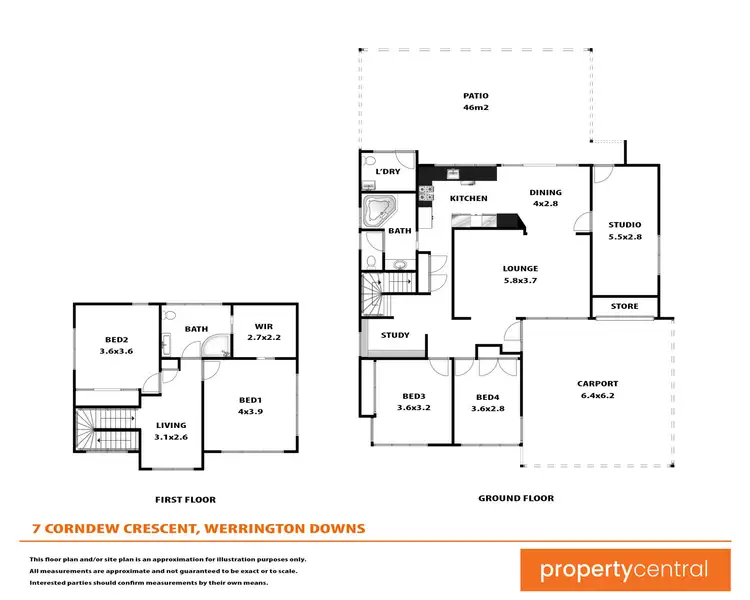 Floorplan of Homely house listing, 7 Corndew Crescent, Werrington Downs NSW 2747