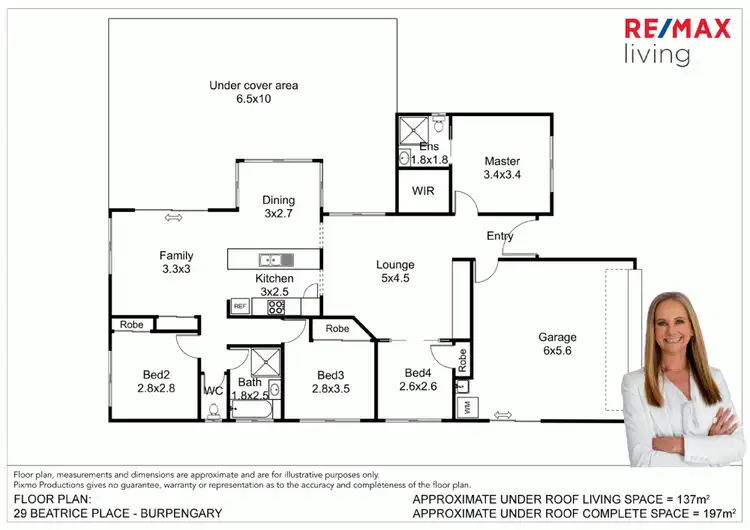 Floorplan of Homely house listing, 29 Beatrice Place, Burpengary QLD 4505