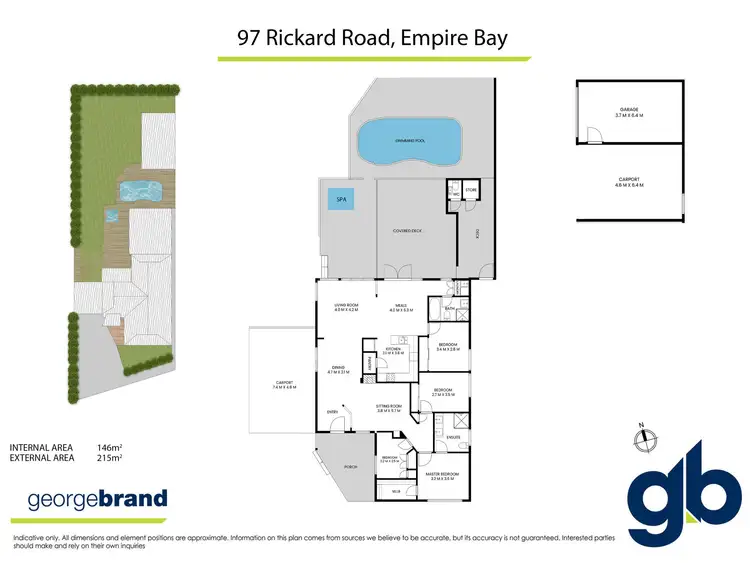 Floorplan of Homely house listing, 97 Rickard Road, Empire Bay NSW 2257