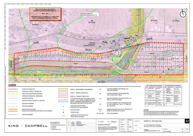 Floorplan of Homely land listing, Lot 17 Timberline Estate, 293-329 John Oxley Drive, Thrumster NSW 2444
