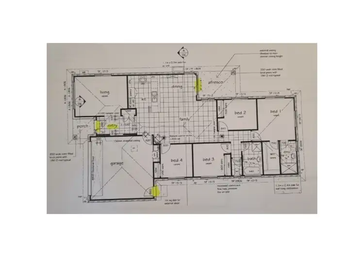 Floorplan of Homely house listing, 84 Hanover Drive, Pimpama QLD 4209