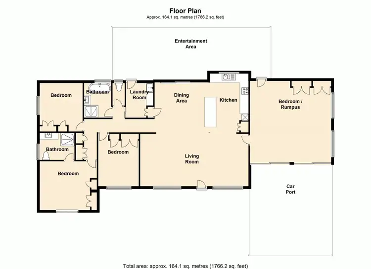 Floorplan of Homely house listing, 2 Liaw Close, Boondall QLD 4034