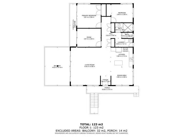 Floorplan of Homely rural property listing, 58 Francis Road, Kin Kin QLD 4571