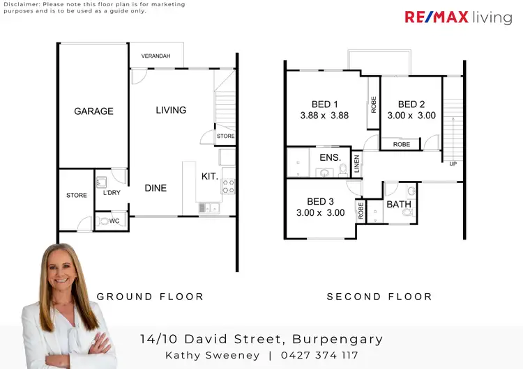 Floorplan of Homely house listing, 14/10 David Street, Burpengary QLD 4505