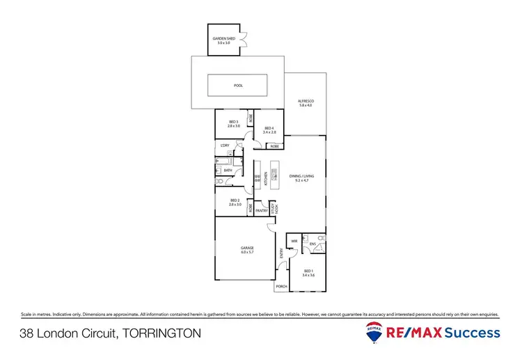 Floorplan of Homely house listing, 38 London Circuit, Torrington QLD 4350