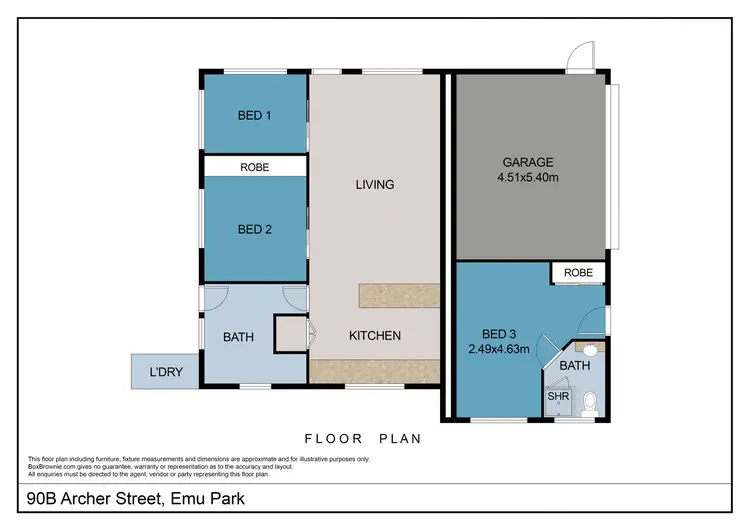 Floorplan of Homely house listing, 90b Archer Street, Emu Park QLD 4710